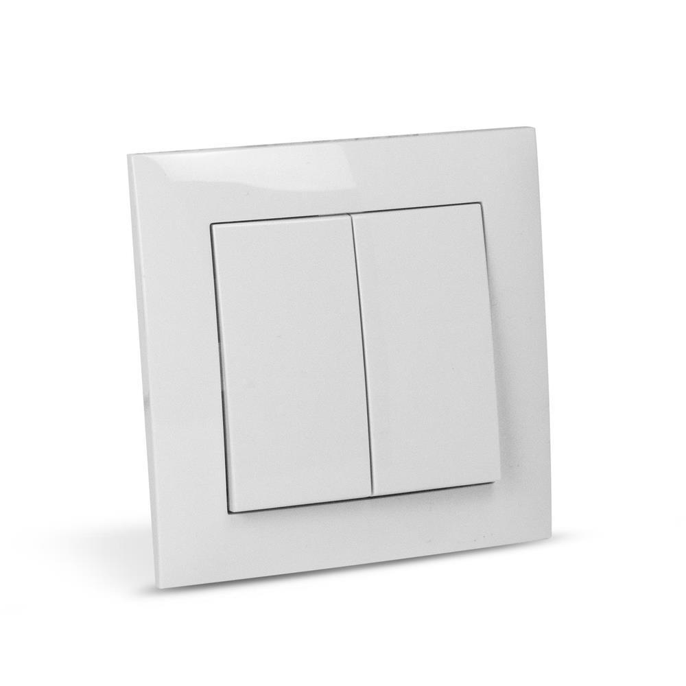 Entac 105 Arnold inbouw-serieaansluiting wit - Entac