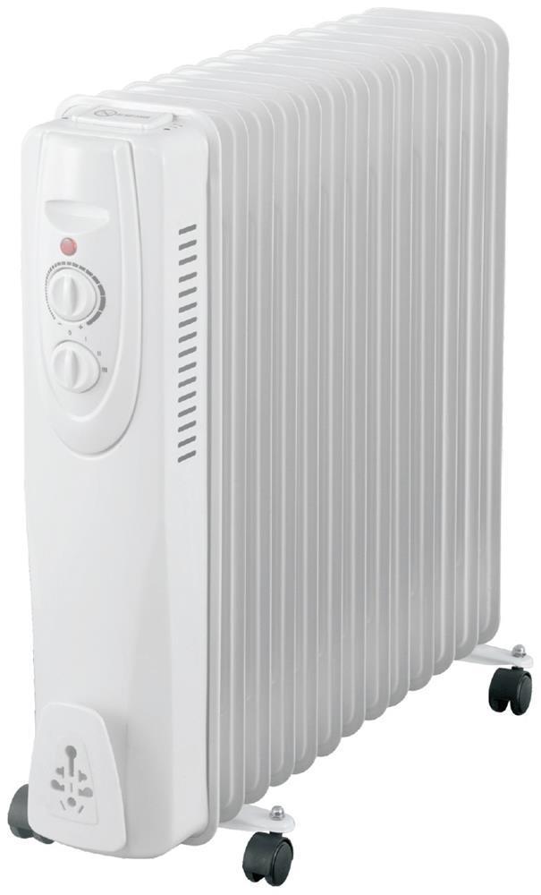 Entac Radiateur à huile 13 nervures 2500W - Entac