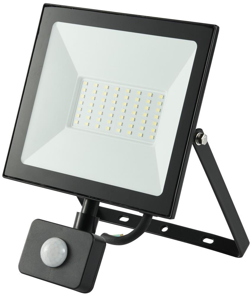 Avide Value LED Flutlicht Slim SMD 50W NW 4000K PIR - Avide