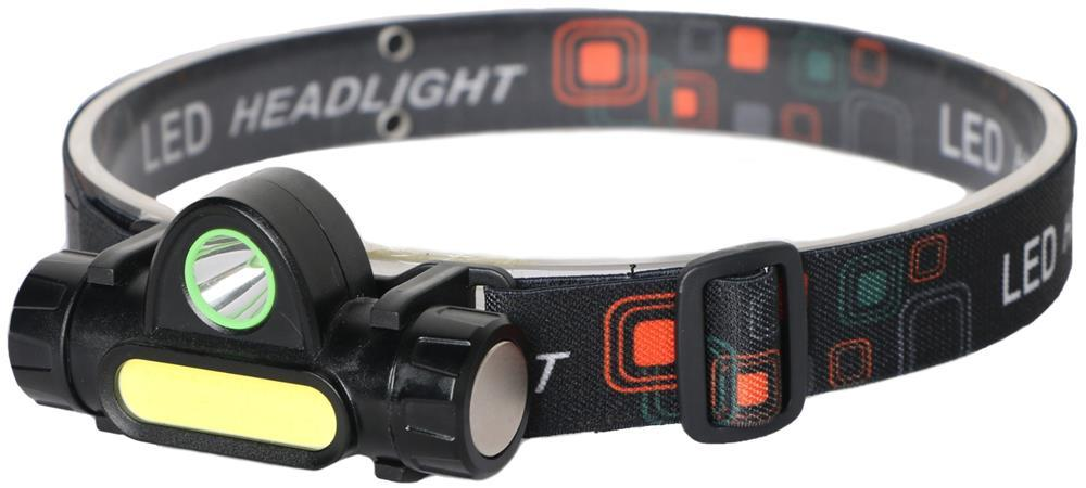 Entac Headlight 3W met ingebouwde 18650 - Entac
