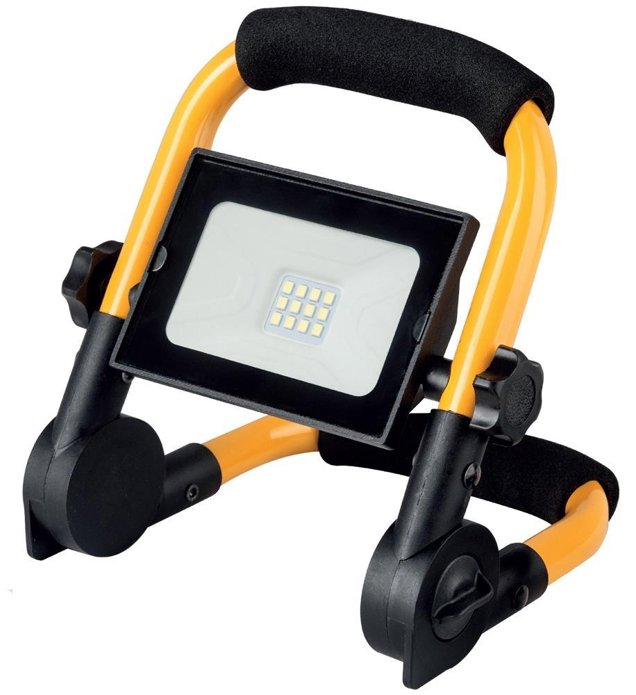 Avide LED Flutlicht Slim SMD 10W avec support 1,5m NW 4000K - Avide