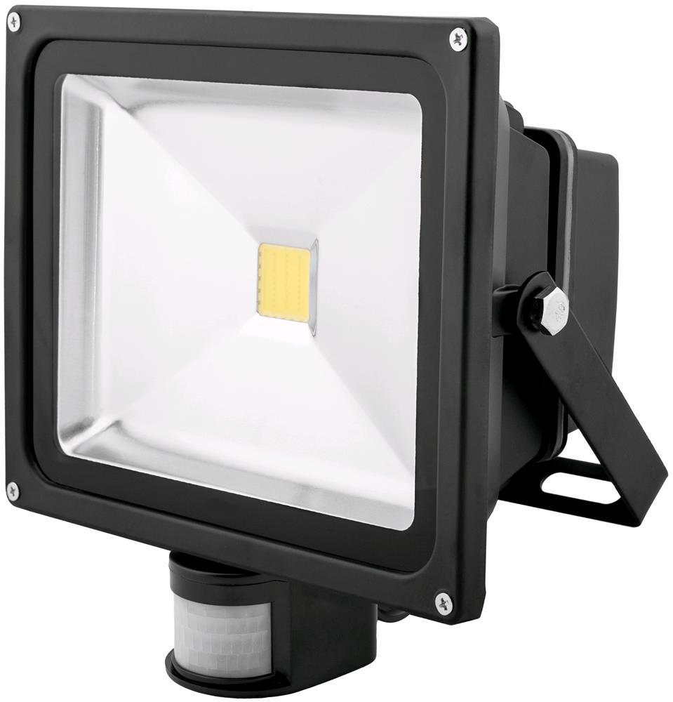 Avide LED Flood Light 30W NW 4000K PIR - Avide