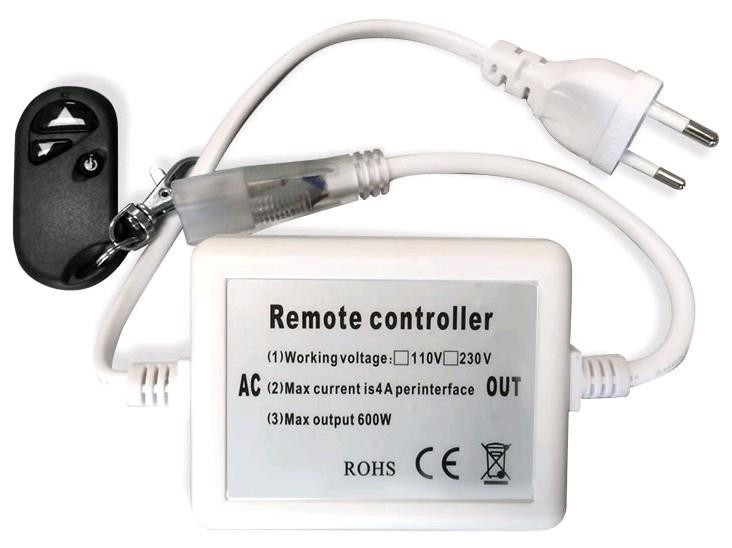 Avide LED Strip 220V 600W Dimmer 5050 SMD Télécommande RF et Contrôleur - Avide