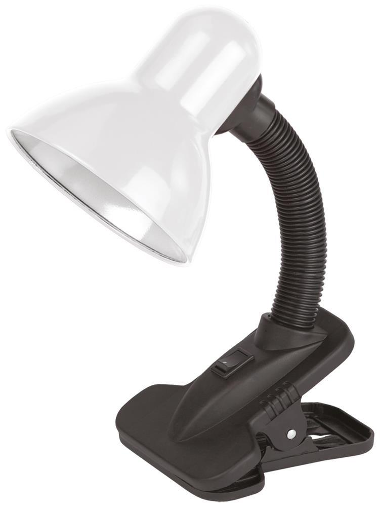 Avide Basic Bureaulamp Clip Wit Max 60W - Avide