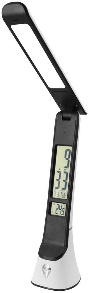 Avide LED bureaulamp Leder Hugo Wit-Zwart 6W Kalender - Avide
