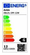 Avide LED lampe de bureau pince de bureau 12W - Avide