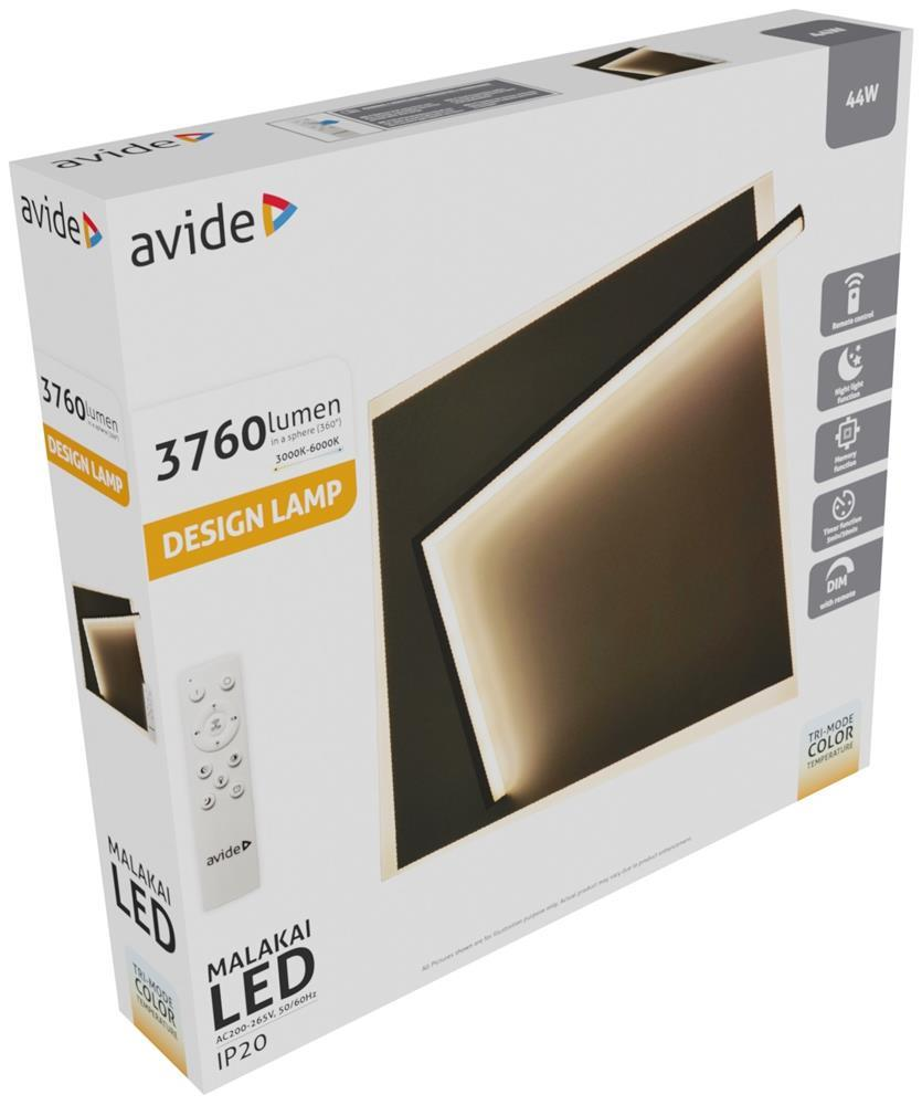 Avide Design Oyster Malakai avec télécommande RF - Avide