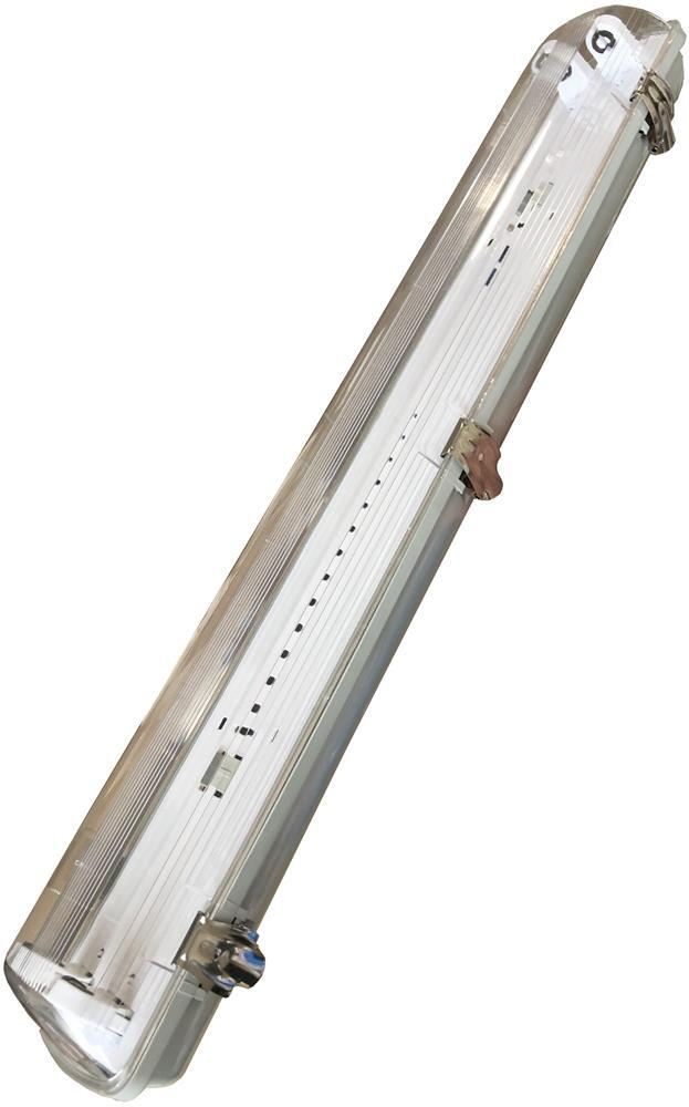 Avide Luminaire Tri-proof pour 2 tubes LED 0,6m - Avide