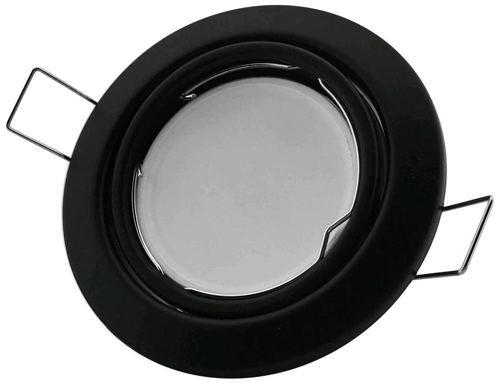 Avide GU10 Frame Cone Swivel Noir - Avide