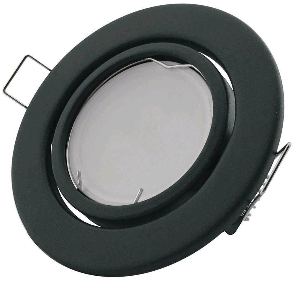 Avide GU10 Frame Round Swivel Anthracite - Avide