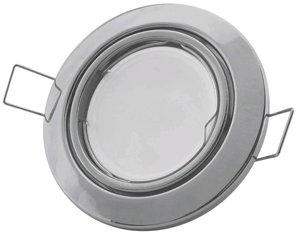 Avide GU10 Frame Cone Swivel Chrome - Avide