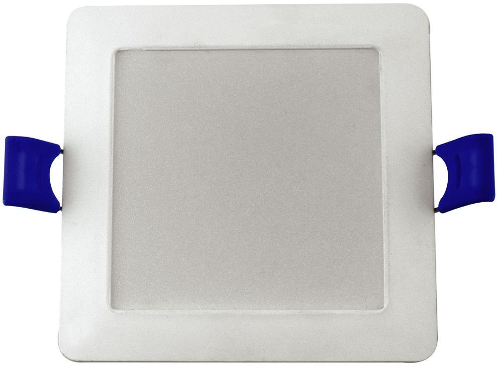 Avide LED Plafondlamp Inbouwlamp Paneel Vierkant Kunststof 5W WW 3000K - Avide