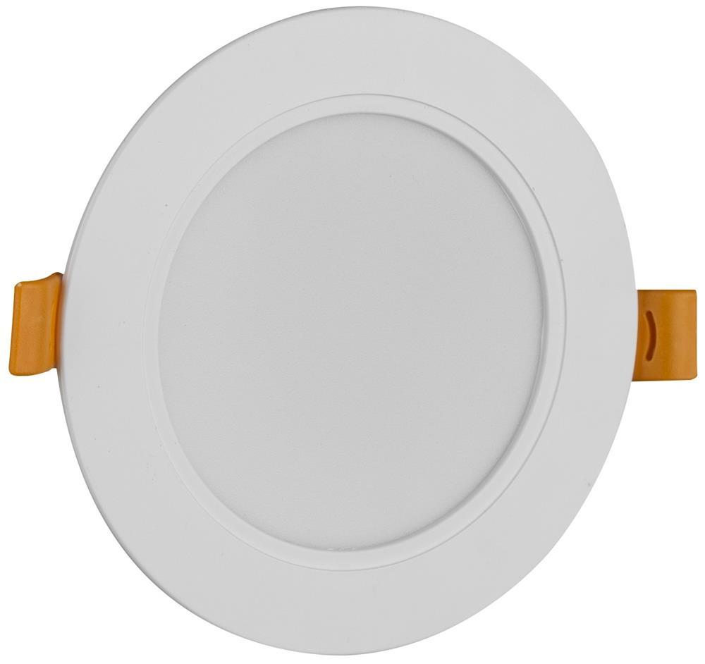 Avide LED Plafonnier Encastrable rond Plastique 9W BC 3000K - Avide