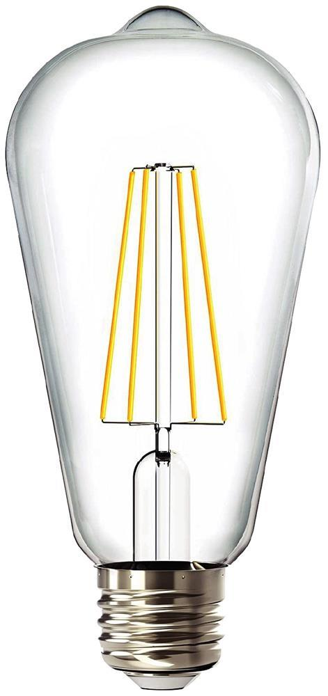 Entac LED Filament ST64 8W E27 NW 4000K - Entac