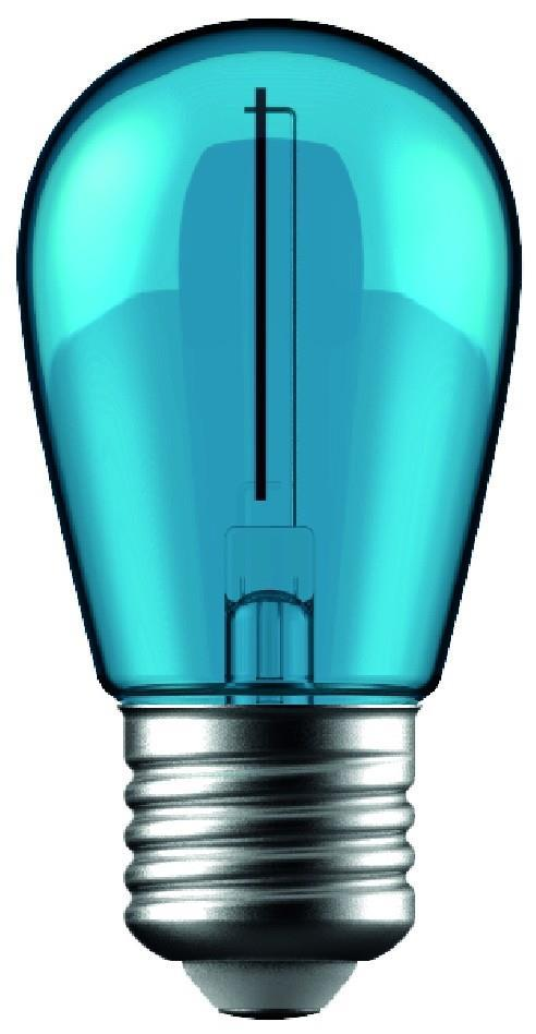 Avide Decor LED Filament bulb 1W E27 Bleu - Avide