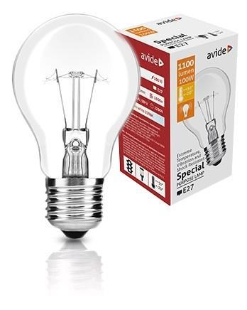 Avide Special Ampoule Résistante à la Chaleur A55 100W E27 WW