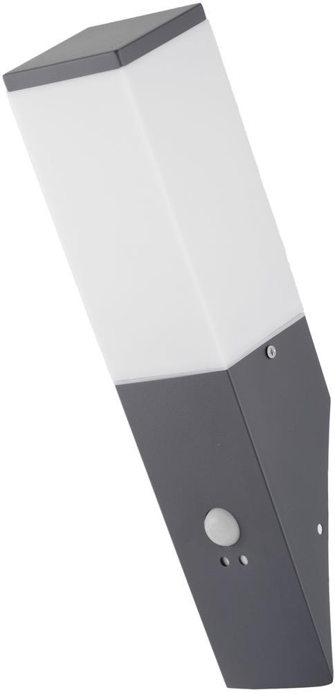 Avide Buitenwandlamp Panama 1xE27 PIR IP44 Antraciet - Avide
