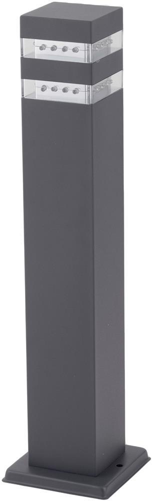 Avide Outdoor Post Lamp Jolla LED 2W WW 500mm IP44 Antraciet - Avide