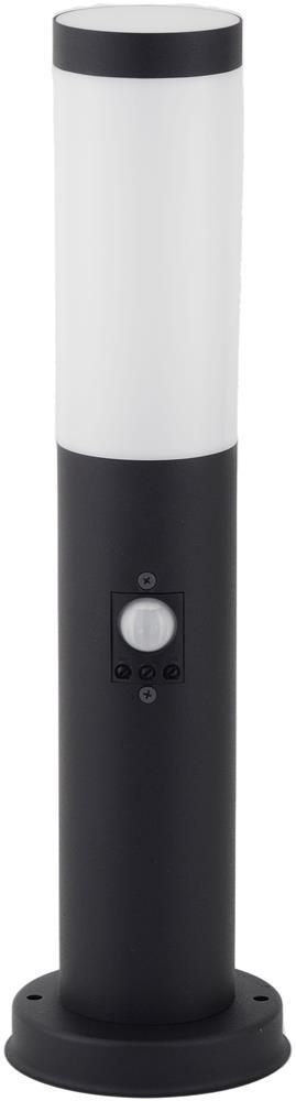 Avide Borne extérieure Boca 1xE27 PIR 450mm IP44 Noir - Avide
