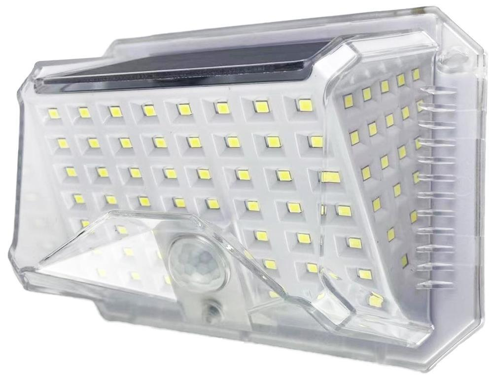 Lampe solaire en plastique Entac 1.5W SMD 3 modes PIR - Entac