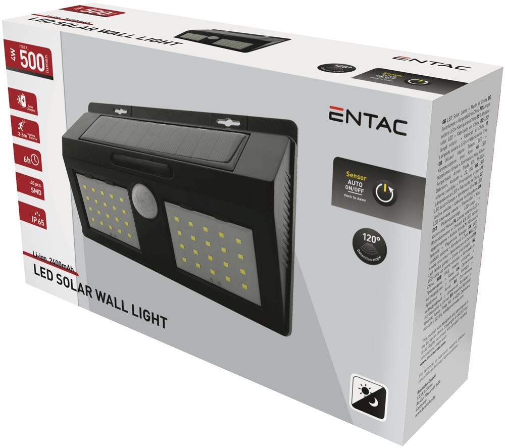 Entac Solar Plastic Lamp 4W SMD - Entac
