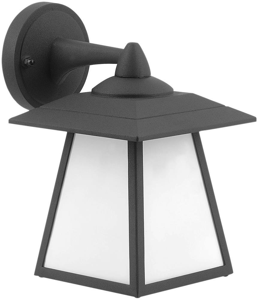Avide Applique murale Navarre 1xE27 IP44 Noir - Avide