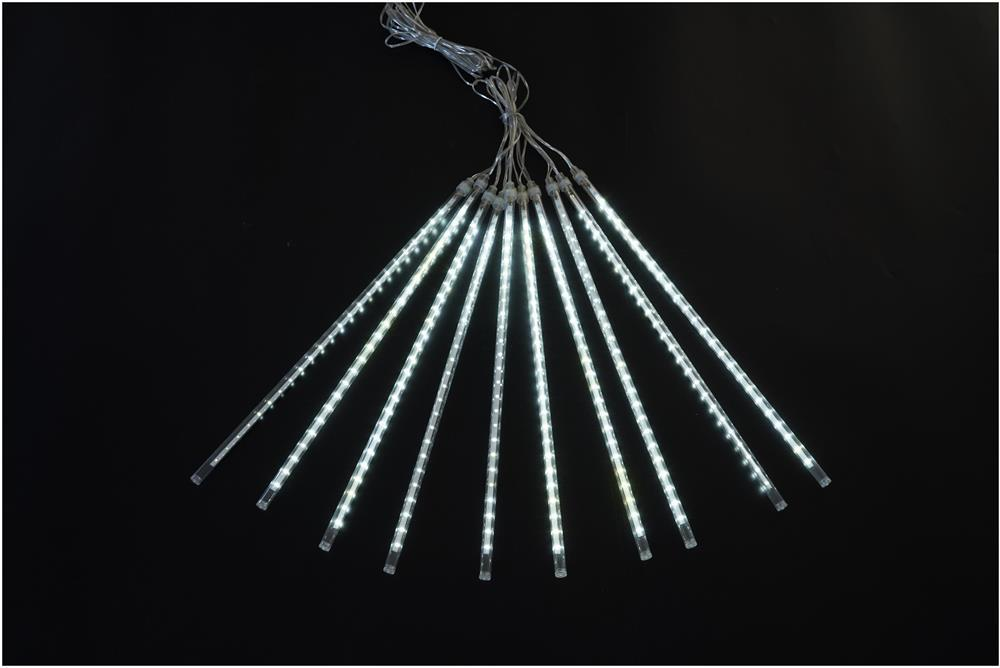 Entac Christmas IP44 240 LED Plastic Meteor Shower light 30cm CW 3m - Entac