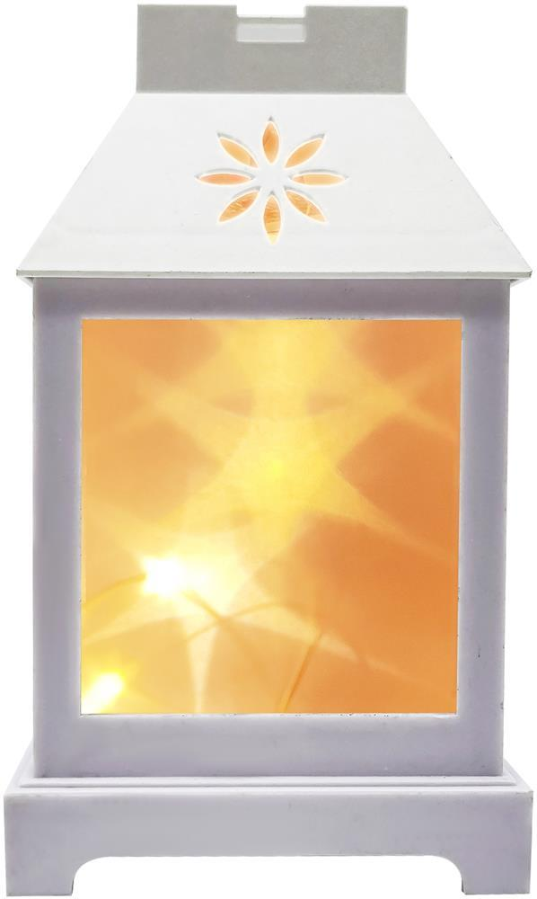 Entac LED Mini Koperdraad-lantaarn Wit 12cm - Entac