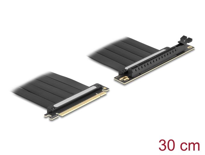 Carte Riser Delock PCI Express 4.0 x16 Connecteur vers Slot x16 90 coudée