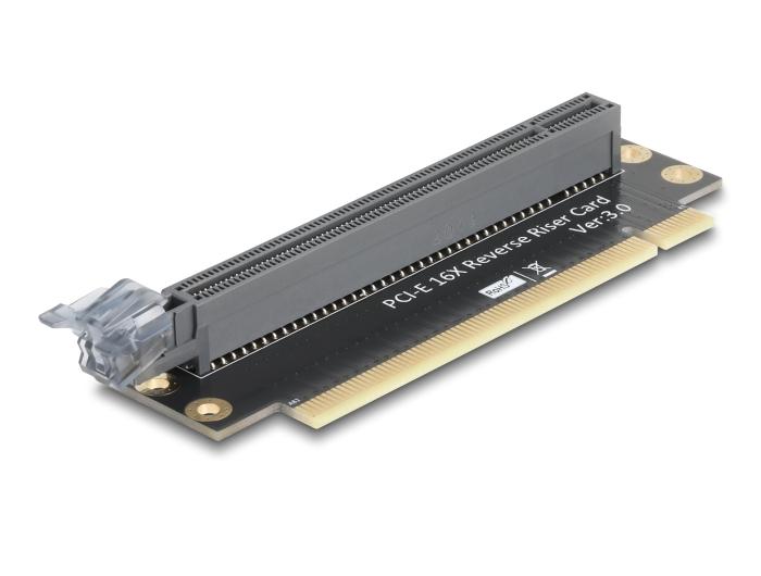 Carte Riser Delock PCI Express 3.0 x16 Connecteur vers Slot x16 90 angle droit