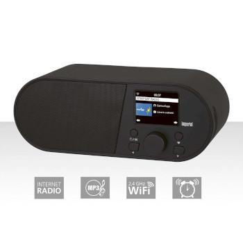 I105 Radio Internet Wi-Fi avec écran couleur 2,4 pouces, noir - Imperial
