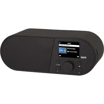 I105 Radio Internet Wi-Fi avec écran couleur 2,4 pouces, noir - Imperial