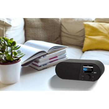 I105 Radio Internet Wi-Fi avec écran couleur 2,4 pouces, noir - Imperial