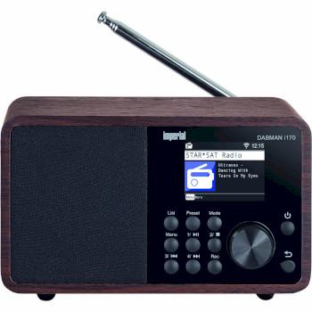 Imperial DABMAN i170 Radio DAB+ et Internet Houtlook - Imperial