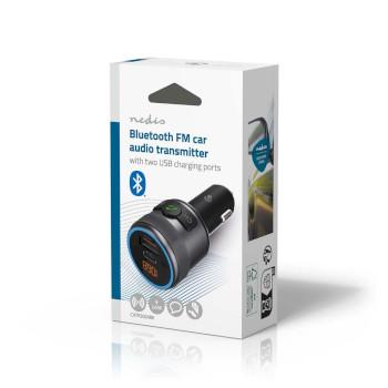 FM-Audiotransmitter voor Auto Gefixeerd Handsfree bellen 1  - Nedis