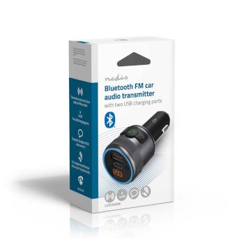 FM-Audiotransmitter voor Auto Gefixeerd Handsfree bellen 1  - Nedis
