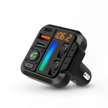 Émetteur FM audio pour voiture Fixe Appel mains libres 1  - Nedis