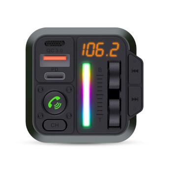 FM-Audiotransmitter voor Auto Gefixeerd Handsfree bellen 1  - Nedis