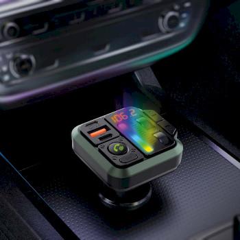 FM-Audiotransmitter voor Auto Gefixeerd Handsfree bellen 1  - Nedis