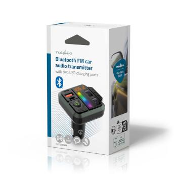 FM-Audiotransmitter voor Auto Gefixeerd Handsfree bellen 1  - Nedis