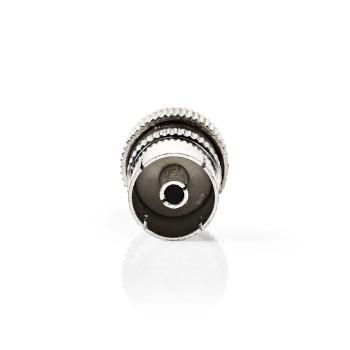 Connecteur IEC (Coax) Droit Femelle Nickelé 75 Ohm À visser - Nedis