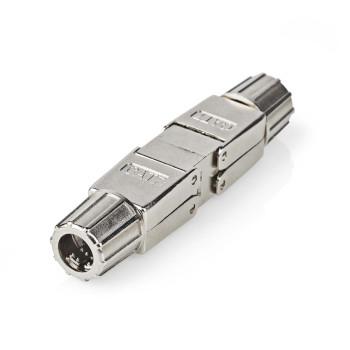 Connecteur réseau CAT7 Blindé RJ45 Femelle RJ45 Femelle Droit - Nedis