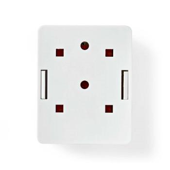Boîte murale réseau En saillie 1 port(s) STP CAT6 Droit Femelle Or - Nedis