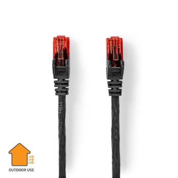 Câble réseau CAT6 RJ45 Mâle RJ45 Mâle U/UTP 20,0 m Extérieur - Nedis