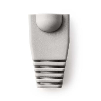 Protection de traction RJ45 PVC Gris Boîte 10 Pièces - Nedis
