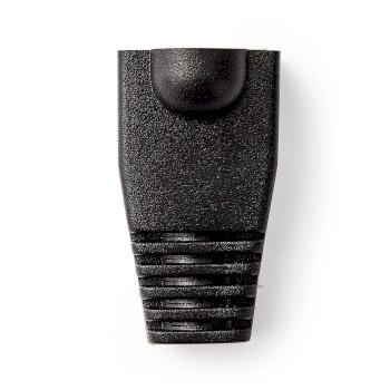 Protection de traction RJ45 PVC Noir Boîte 10 Pièces - Nedis