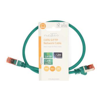 CAT6 Netwerkkabel RJ45 Male RJ45 Male S/FTP 0.50 m Rond LSZH - Nedis