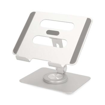Tablet Standaard Standaard Draai- en Kantelbaar Zilver - Nedis