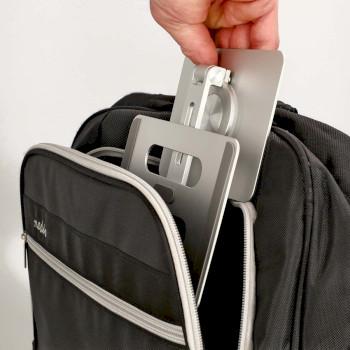 Tablet Standaard Standaard Draai- en Kantelbaar Zilver - Nedis