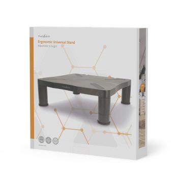 Monitorstandaard Ergonomie: Yes Maximaal draagvermogen: 18 kg - Nedis